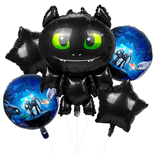 Geburtstag Folienballon Junge, 7 Stück Folienballons Geburtstag Kit, Pentagramm Ballon Schwarz, Tier Folienballons Schwarz Geburtstag Deko Junge Partei Hintergrunden Geburtstag Folienballon Junge, 7 Stück Folienballons Geburtstag Kit, Pentagramm Ballon Schwarz, Tier Folienballons Schwarz Geburtstag Deko Junge Partei Hintergrunden von Philoctes