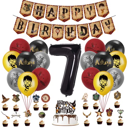 Geburtstag Luftballons Braun, XXL Zahl 7 Ballon Schwarz, Geburtstagsdeko Jungen 7, Zahlen Luftballon Folienballons 7, 38 Stück Luftballon Junge Geburtstag Kit für Kindergeburtstag Decorations Geburtstag Luftballons Braun, XXL Zahl 7 Ballon Schwarz, Geburtstagsdeko Jungen 7, Zahlen Luftballon Folienballons 7, 38 Stück Luftballon Junge Geburtstag Kit für Kindergeburtstag Decorations von Philoctes