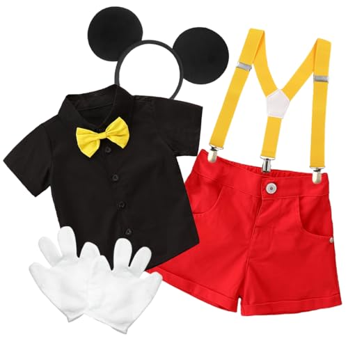 Philoctes Kostüm Set, Kleinkind Kostüme Mit Haarreif und Handschuhe, Karneval Kostüm für Jungen Karnevalsfeiern, Maskenbälle, Geburtstage, Fest(100CM) von Philoctes