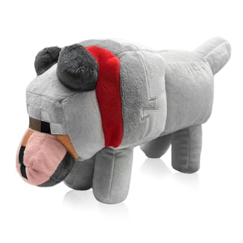 Philoctes Plüschtier Stofftier 30cm, Grau Wolf Kuscheltier Figuren Plush, Lustiges Plüsch Kuschelig Ideal zum Sammeln Puppe Geschenk für Kinder Fans Philoctes Plüschtier Stofftier 30cm, Grau Wolf Kuscheltier Figuren Plush, Lustiges Plüsch Kuschelig Ideal zum Sammeln Puppe Geschenk für Kinder Fans von Philoctes