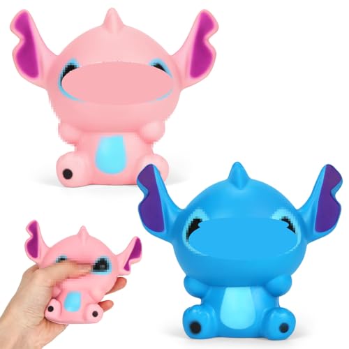 Philoctes Rosa Blau Spielzeug, 2 Stück Toy, Cartoon Spielzeug für Lernspielzeug, Cartoon Geburtstag Spaß Geschenk Jungen und Mädchen, Kinder Erwachsene Partygeschenke Philoctes Rosa Blau Spielzeug, 2 Stück Toy, Cartoon Spielzeug für Lernspielzeug, Cartoon Geburtstag Spaß Geschenk Jungen und Mädchen, Kinder Erwachsene Partygeschenke von Philoctes