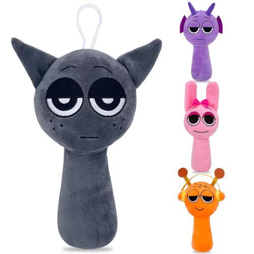 Philoctes Sprunki Plush Grau,21 cm Plushies Horror Musikspiel Kuscheltier,Incrediboxes Stofftier,Spielfigur Spielzeug für Mädchen und Jungen,Kinder Spielzeug für Fans & Sammler ab 15 Jahre Philoctes Sprunki Plush Grau,21 cm Plushies Horror Musikspiel Kuscheltier,Incrediboxes Stofftier,Spielfigur Spielzeug für Mädchen und Jungen,Kinder Spielzeug für Fans & Sammler ab 15 Jahre von Philoctes