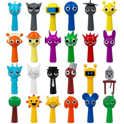 Philoctes Sprunki Spielzeugfiguren,24pcs Bunte Mini Figures Set,Tortendeko Geburtstag,Kuchendeko,Figuren für Kinder,Gamer und Deko,Theme Party Supplies für Weihnachten und Geburtstage Philoctes Sprunki Spielzeugfiguren,24pcs Bunte Mini Figures Set,Tortendeko Geburtstag,Kuchendeko,Figuren für Kinder,Gamer und Deko,Theme Party Supplies für Weihnachten und Geburtstage von Philoctes