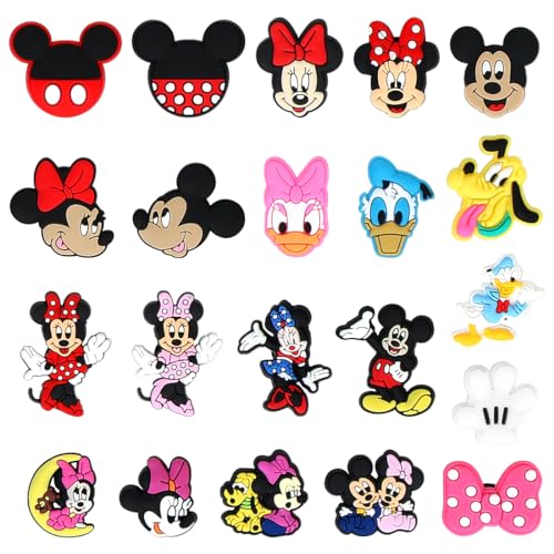 Schuhanstecker,Schuh Charms,Cartoon-Schuh-Dekoration,PVC Anstecker Hole Shoe Decoration,Schuh-Charm für Kinder,Clogs, Armband-Charms für Kleinkinder Frauen Mädchen Jungen Geschenke Dekoration-21Stück Schuhanstecker,Schuh Charms,Cartoon-Schuh-Dekoration,PVC Anstecker Hole Shoe Decoration,Schuh-Charm für Kinder,Clogs, Armband-Charms für Kleinkinder Frauen Mädchen Jungen Geschenke Dekoration-21Stück von Philoctes