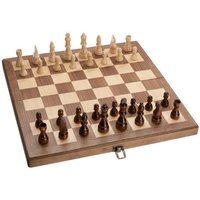 Philos 2626 - Schachkassette Walnuss, groß, Feld 42 mm, Königshöhe 80 mm von Philos GmbH & Co. KG
