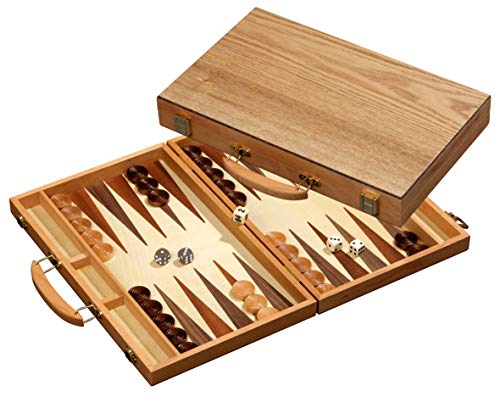 Philos 1110 - Backgammon Kreta, medium, Koffer von Philos