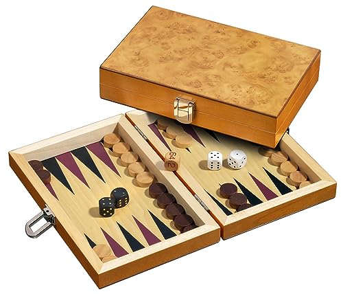 Philos 1170 - Backgammon Korinth, mini, Reisespiel von Philos