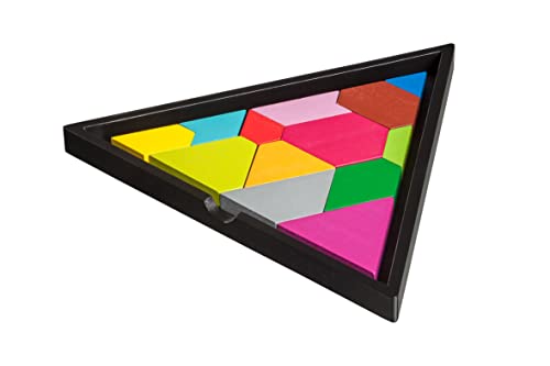 Philos 3508 - IQ Dreieck, Triangle, Mehrfarbig, aus Holz, 13 Spielsteine Philos 3508 - IQ Dreieck, Triangle, Mehrfarbig, aus Holz, 13 Spielsteine von Philos