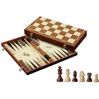 Schach-Backgammon-Dame-Set, Feld 40 mm Schach-Backgammon-Dame-Set, Feld 40 mm von Philos-Spiele