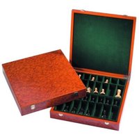 Schachfigurenbox Exklusiv, 420x420x75 mm von Philos-Spiele