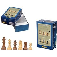 PHILOS 21891 Schachfiguren Artus, Königshöhe 110 mm, gewichtet, in Setup Box von Philos