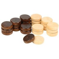 PHILOS 4102 Spielsteine, Backgammon, 28 x 8 mm von Philos