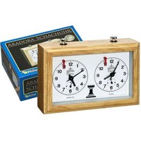 PHILOS 4680 Schachuhr Aradora, mechanisch, Holzgehäuse von Philos