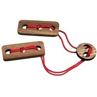 PHILOS 6101 Befrei den Ring, Seilpuzzle von Philos