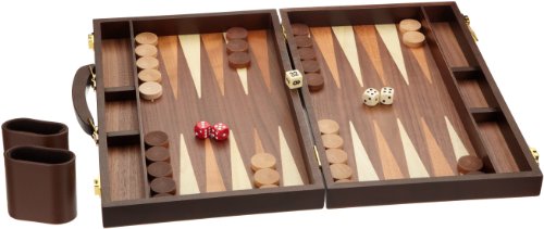 Philos 1109 - Backgammon Syros, medium, Koffer von Philos