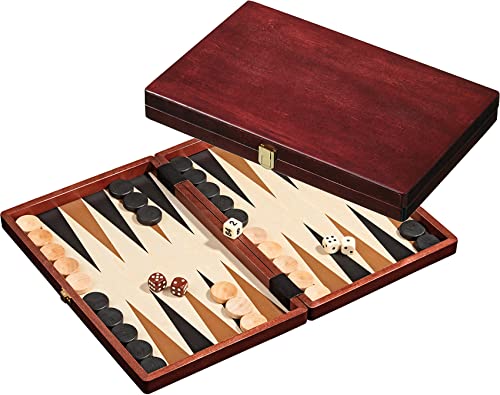 Philos 1112 - Backgammon Naxos, medium, Kassette von Philos