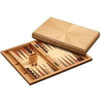 Philos 1126 - Backgammon Milos, Eiche, groß, Magnetverschluss von Philos