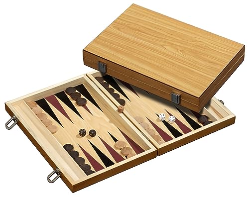 Philos 1181 - Backgammon Skiathos, medium, Kassette von Philos