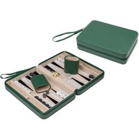 Philos 1709 - Backgammon Thasos, Reise, grün, Kunstleder, magnetisch, mit Tragegriff, Philos 1709 - Backgammon Thasos, Reise, grün, Kunstleder, magnetisch, mit Tragegriff, von Philos