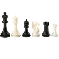 Philos 2010 - Schachfiguren Nerva, Königshöhe 95 mm, Kunststoff, schwarz weiß, gewichtet Philos 2010 - Schachfiguren Nerva, Königshöhe 95 mm, Kunststoff, schwarz weiß, gewichtet von Philos