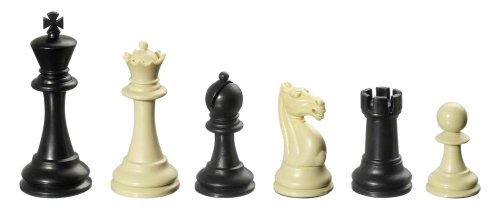 Philos 2012 - Schachfiguren Nerva, Königshöhe 95 mm, Kunststoff, gewichtet, schw./creme, im Polybeutel Philos 2012 - Schachfiguren Nerva, Königshöhe 95 mm, Kunststoff, gewichtet, schw./creme, im Polybeutel von Philos