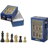 Philos 21261 - Schachfiguren Ludwig XIV, Königshöhe 110 mm, in Set-Up Box von Philos