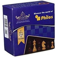 Philos 21851 - Chessmen Artus, King s Höhe, Schachfiguren Artus, Größe des Königs 83 mm von Philos GmbH & Co. KG