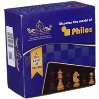 Philos 21861 - Chessmen Artus, King s Höhe, Schachfiguren Artus, Größe des Königs 78 mm von Philos GmbH & Co. KG