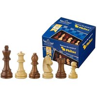 Philos 21881 - Chessmen Artus, King s Höhe, Schachfiguren Artus, Größe des Königs 95 mm von Philos GmbH & Co. KG