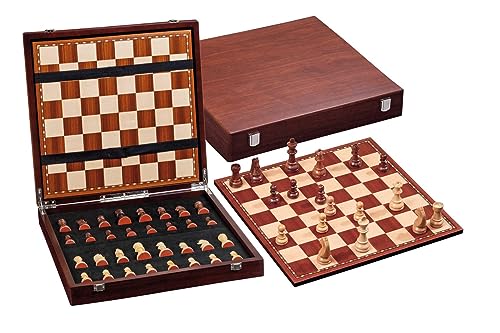 Philos 2504 - Schach, Schachspiel, Schachset Exklusiv mit Schachbrett und Schachfiguren in Figurenbox mit Einzelfächern, Feld 45mm, Königshöhe 78mm, Holz Philos 2504 - Schach, Schachspiel, Schachset Exklusiv mit Schachbrett und Schachfiguren in Figurenbox mit Einzelfächern, Feld 45mm, Königshöhe 78mm, Holz von Philos
