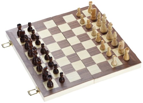 Philos 2509 - Schach-Backgammon-Dame-Set, Feld 40 mm, Königshöhe 76 mm von Philos