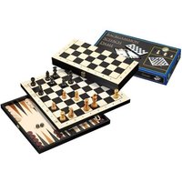 Philos 2511 - Reise-Schach-Backgammon-Dame-Set von Philos-Spiele