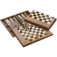 Philos - Schach-Backgammon-Dame-Set, Magnetverschluss von Philos-Spiele