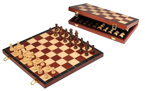 Philos 2605 - Schach, Schachspiel, Schachkassette, Feld 45 mm, Königshöhe 78 mm, Holz Philos 2605 - Schach, Schachspiel, Schachkassette, Feld 45 mm, Königshöhe 78 mm, Holz von Philos