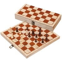Philos 2609 - Schachkassette, Feld 42 mm, Holz, Brettspiel, Strategiespiel von Philos