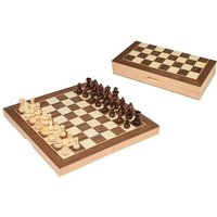 Philos 2615 - Schachkassette mit Schachfiguren, Feld 30 mm, KH 63mm, Reise von Philos