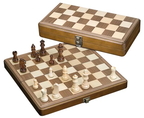 Philos 2625 - Schach, Schachspiel, Schachkassette Walnuss medium, Feld 33 mm, Königshöhe 65 mm, Holz Philos 2625 - Schach, Schachspiel, Schachkassette Walnuss medium, Feld 33 mm, Königshöhe 65 mm, Holz von Philos