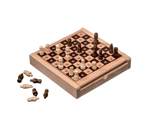 Philos 2707 - Schach, Königshöhe 29 mm, Mini-Steckspiel von Philos