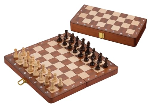 Philos 2710 - Schach, Schachspiel, Reiseschach, Feld 30 mm, Königshöhe 48 mm, magnetisch von Philos