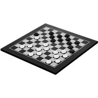 Philos 2802 - Schach-Dame-Set, schwarz/weiß, Feld 40 mm von Philos