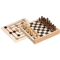 Philos 3094 - Schach-Mühle-Kombination, Mini, Reisespiel von Philos