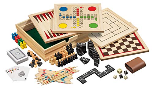 Philos 3099 - Holz-Spielesammlung, klein, mit 10 Spielmöglichkeiten Philos 3099 - Holz-Spielesammlung, klein, mit 10 Spielmöglichkeiten von Philos
