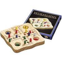 Philos 3186 - Würfelspiel, klein, Reisespiel, Holz, 15x15cm Philos 3186 - Würfelspiel, klein, Reisespiel, Holz, 15x15cm von Philos