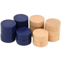 Philos 32391-E - Ersatz Spielsteine für Shuffle Game & Speed Hockey (3239), Holz, 16 Stück von Philos