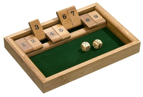 Philos 3270 - Shut The Box 9er, Bambus, Green Games, Würfelspiel, Klappenspiel Philos 3270 - Shut The Box 9er, Bambus, Green Games, Würfelspiel, Klappenspiel von Philos