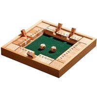 Philos 3281 - Shut The Box 12er, für 1-4 Personen, Würfelspiel, Klappenspiel von Philos GmbH & Co. KG