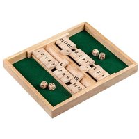 Philos 3282 - Shut The Box, 12er, 2er Variante, Holz, Würfelspiel von Philos