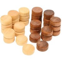 Philos 4100 - Spielsteine, Backgammon, 17x8mm, Holz, 2x15 Stück Philos 4100 - Spielsteine, Backgammon, 17x8mm, Holz, 2x15 Stück von Philos