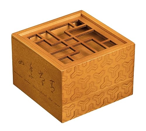 Philos 5530 - Secret Box Treasure, Rätselbox, Geschenkbox, Puzzlebox, Trickspiel aus Holz von Philos