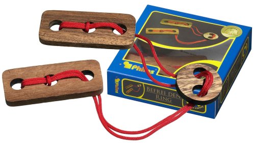 Philos 6101 - Befrei den Ring, Seilpuzzle, Knobelspiel Philos 6101 - Befrei den Ring, Seilpuzzle, Knobelspiel von Philos